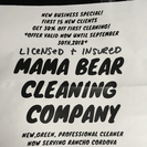 Mama Bear Cleaning Company