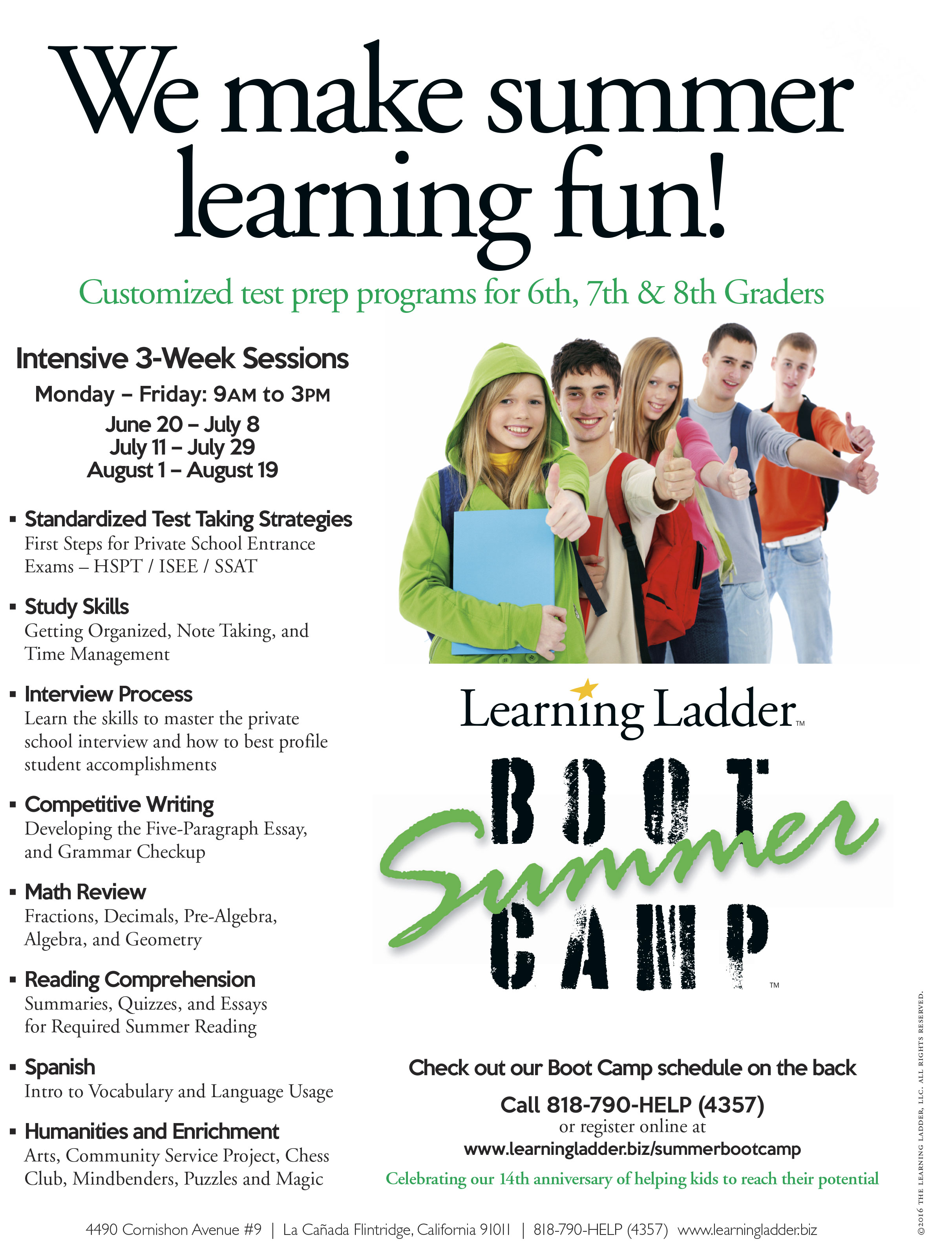 Learning Ladder's Photo