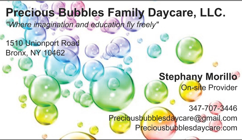 Precious Bubbles Daycare Logo