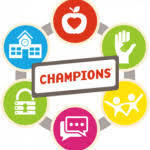 Champions @leroy Wood School Logo