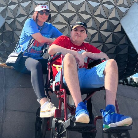 Young Adult With ALS